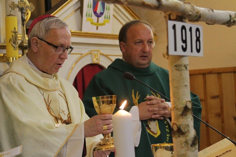 Myśliwi w Malużynie