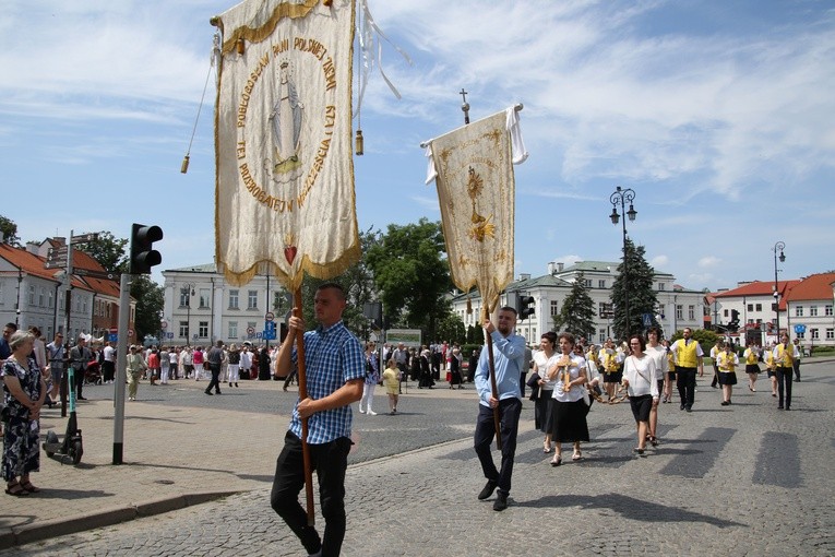 Płock. Procesja Bożego Ciała