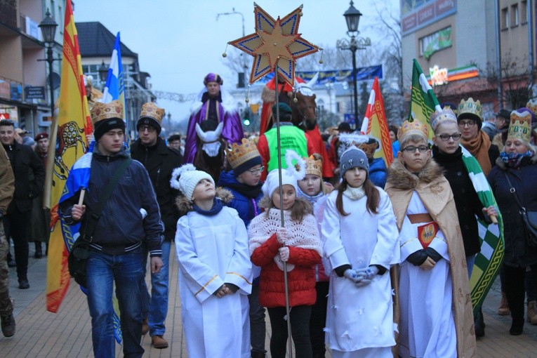Ciechanów. Orszak Trzech Króli. Część 1