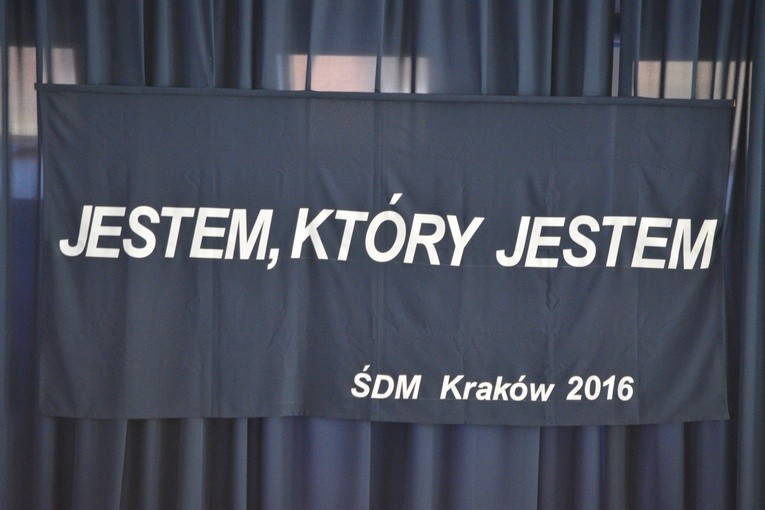 Znaki ŚDM w Makowie Mazowieckim