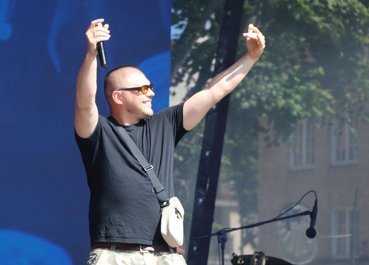 Elbląg. Strefa Mocy na placu katedralnym