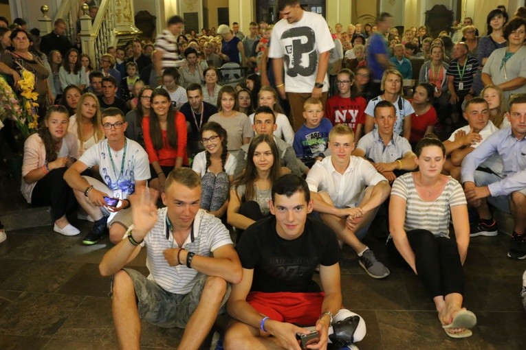 Piesza pielgrzymka Ełcka w Makowie Mazowieckim