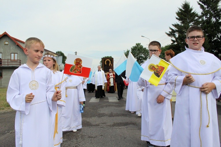 Gołymin. Nawiedzenie w parafii św. Jana Chrzyciciela