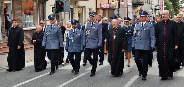 Uroczystości policyjne w Płońsku