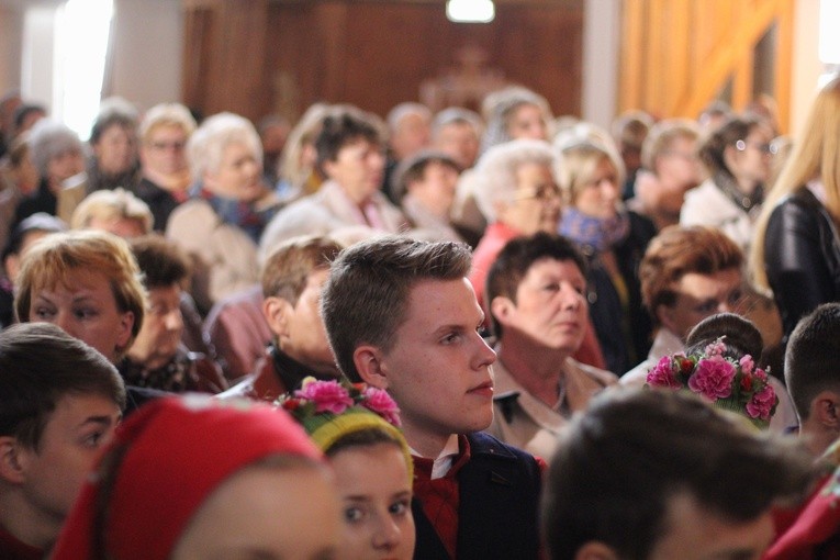 Lucień. Nawiedzenie w parafii św. Kazimierza