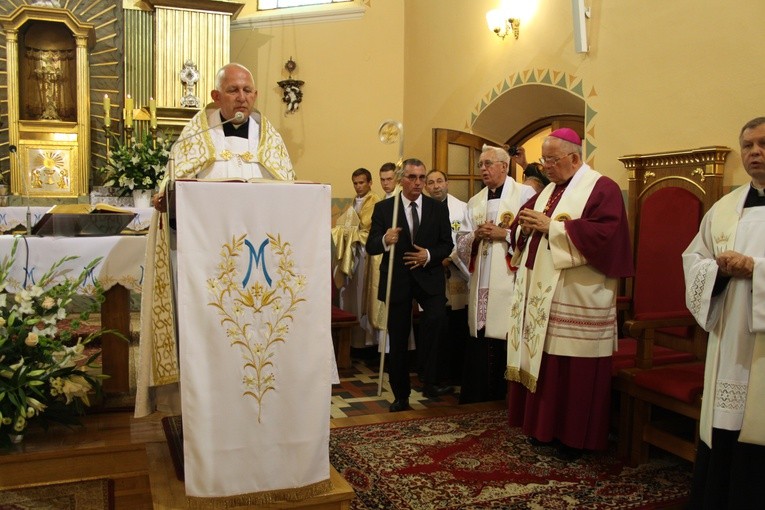 Bogate. Nawiedzenie w parafii pw. św. Jana Ewangelisty