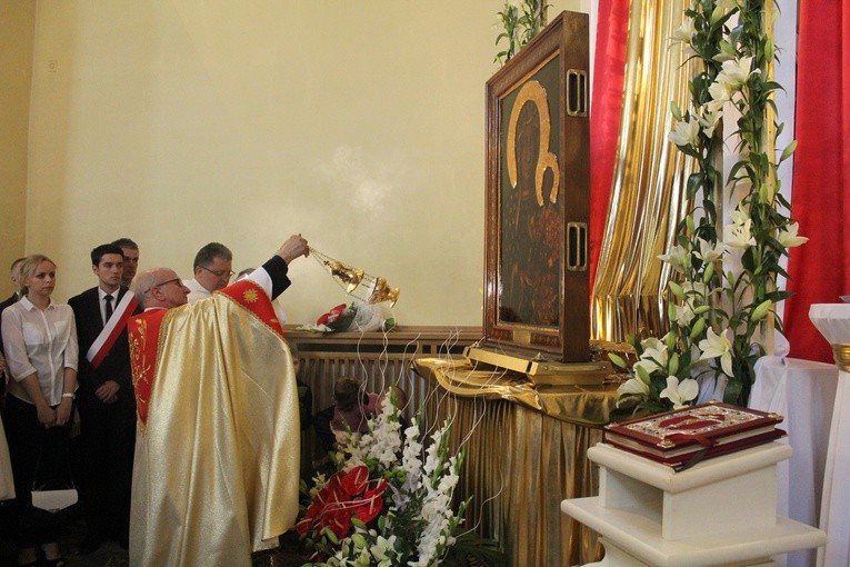 Płock. Nawiedzenie w parafii św. Maksymiliana Kolbego. 1