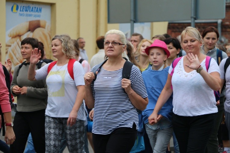 Pierwszy dzień pielgrzymki - przedpołudnie