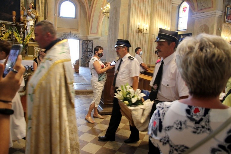 Skępe. Procesja Zaśnięcia NMP