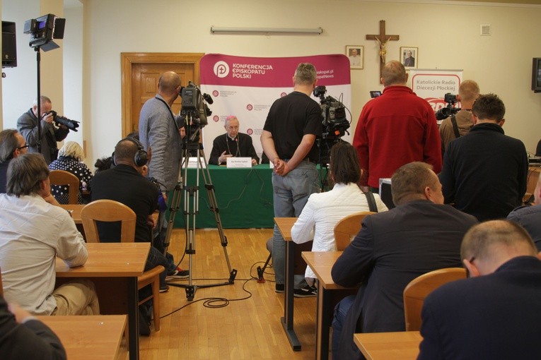 Episkopat w Płocku. Konferencja prasowa