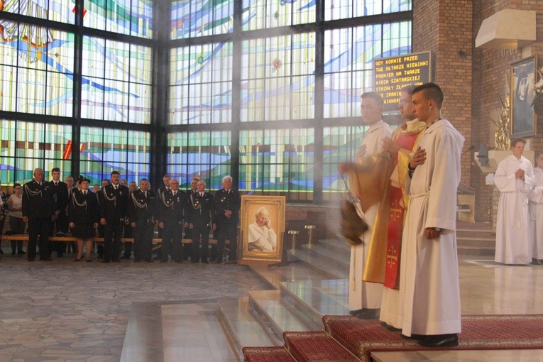 Relikwie św. Jana Pawła II w Rypinie