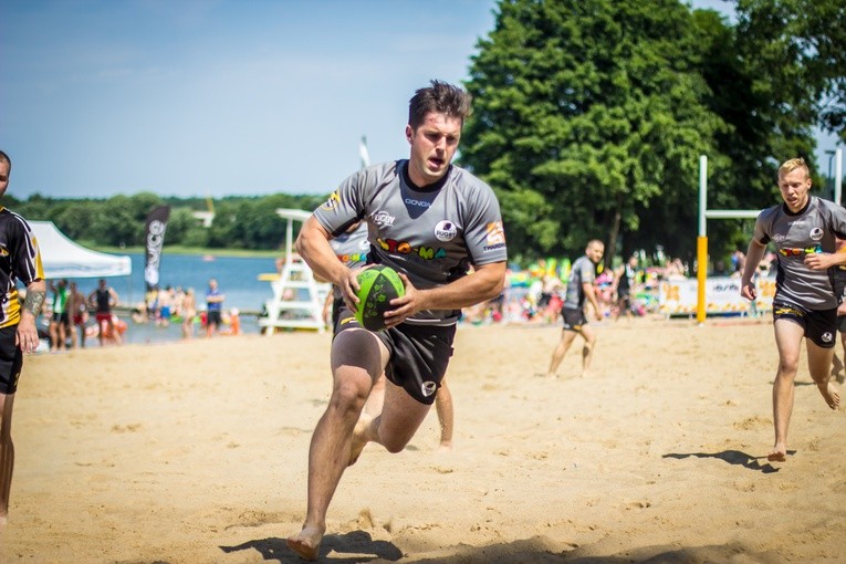 Rugby plażowe w Olsztynie