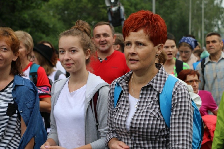 Pierwszy dzień pielgrzymki - przedpołudnie