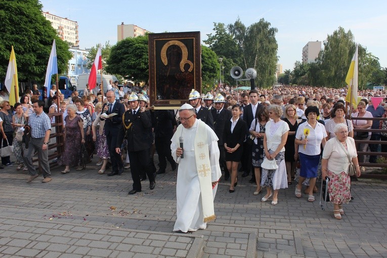 Płock. Nawiedzenie w parafii św. Jadwigi Królowej