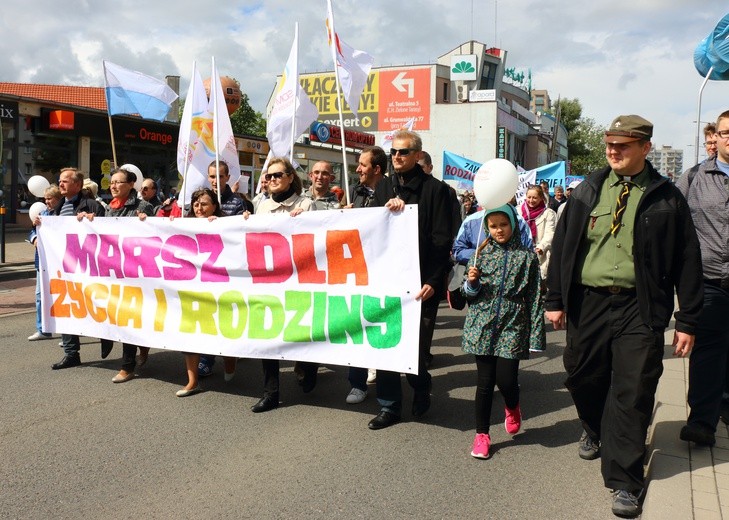 Marsz dla Życia i Rodziny - Elbląg 2016