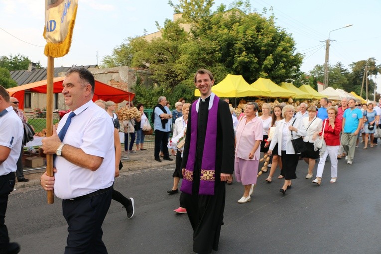 Pielgrzymi w Skępem