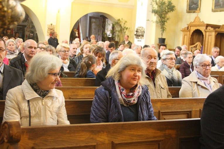 Poświęcenie tablicy wołyńskiej w Płocku