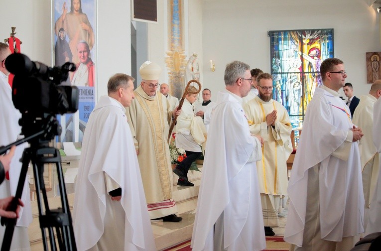 Konsekracja kościoła Miłosierdzia Bożego