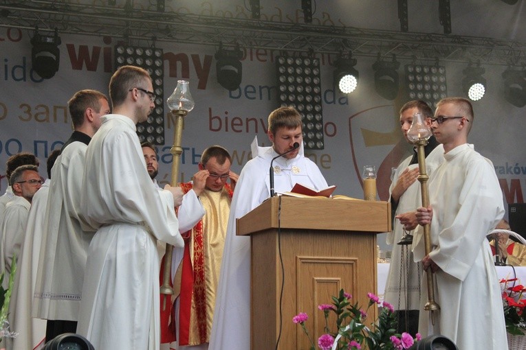 ŚDM w Płocku. Msza św.1