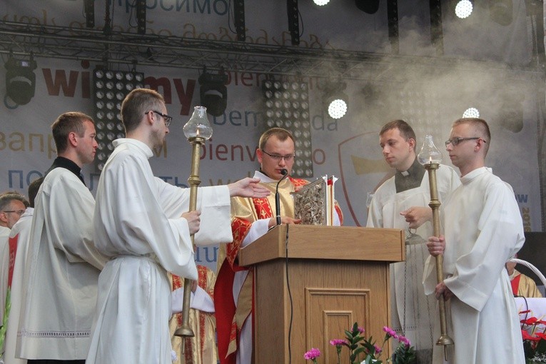 ŚDM w Płocku. Msza św.1