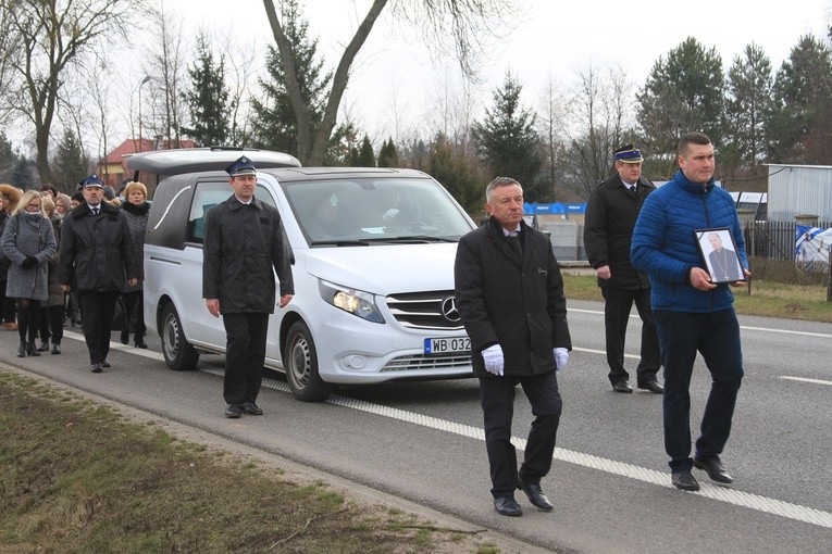 Borkowo. Pogrzeb ks. kan. Stefana Prusińskiego