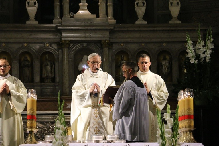 Początek pielgrzymki na Jasną Górę