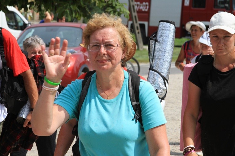 Pielgrzymka. Obiad w Bełdowie