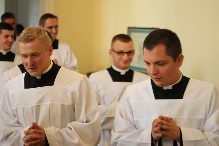Obłóczyny w seminarium