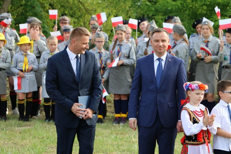 Prezydent RP Andrzej Duda w Makowie Mazowieckim