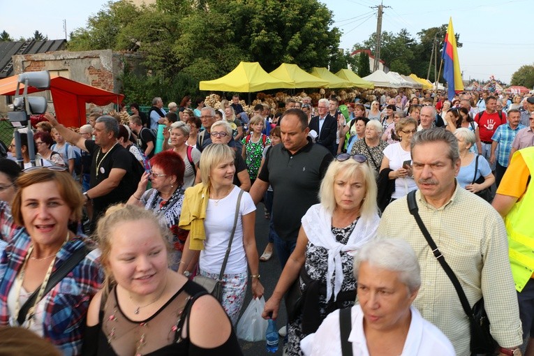 Pielgrzymi w Skępem