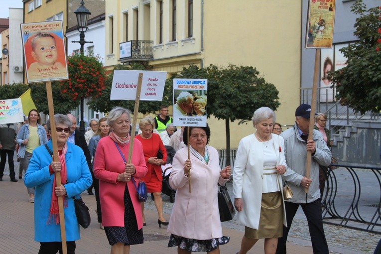 Ciechanów. Marsz dla Życia i Rodziny