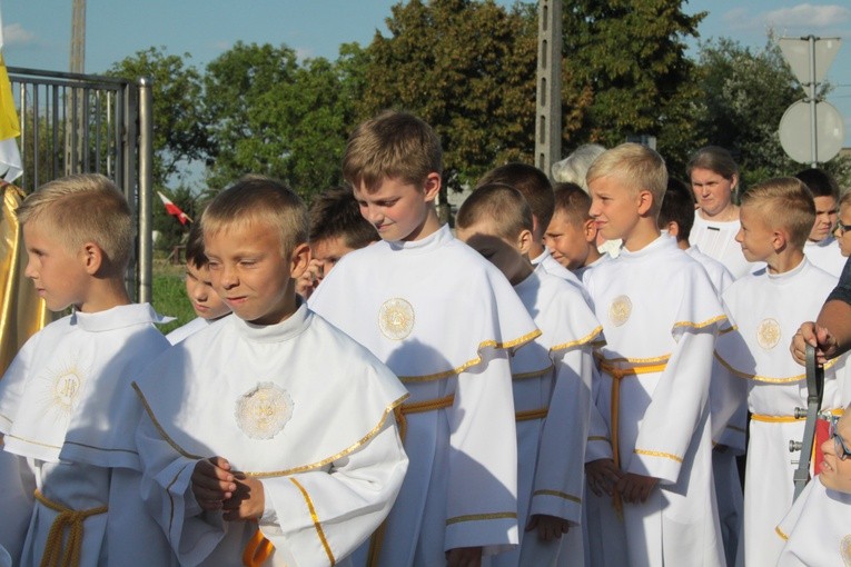 Drobin. Nawiedzenie w parafii św. Stanisława Biskupa i Męczennika