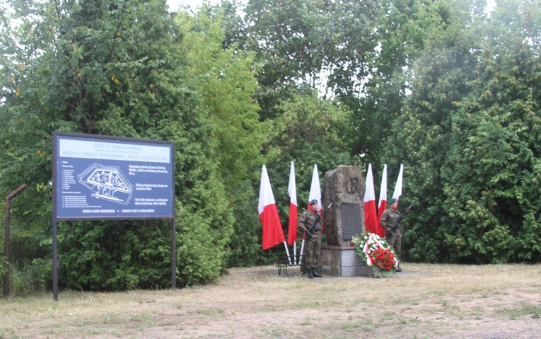 Uroczystość w Forcie III