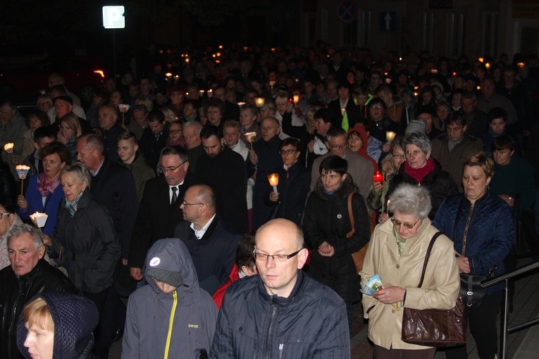 Procesja fatimska w Rypinie. Część 1