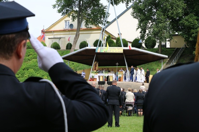 Sierpc. Diecezjalna Pielgrzymka Strażaków