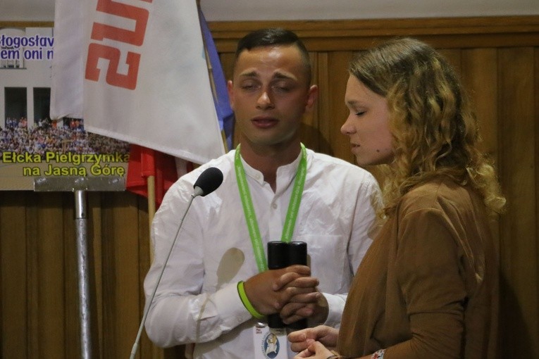 Piesza pielgrzymka Ełcka w Makowie Mazowieckim