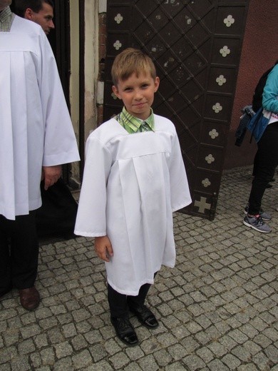 Znaki ŚDM w Przasnyszu