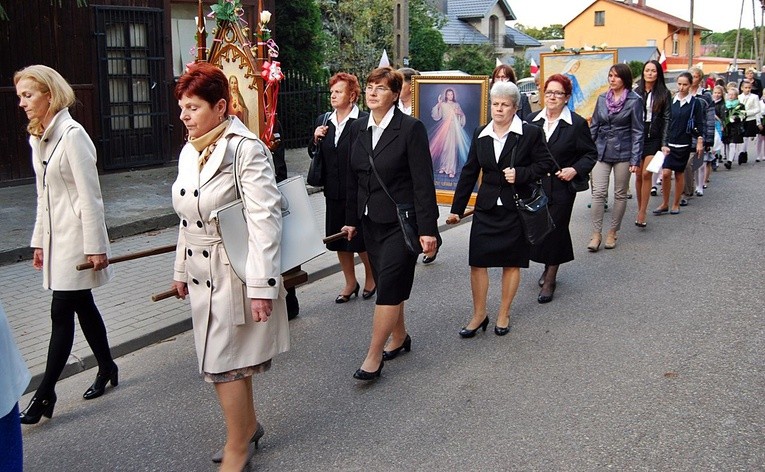 Naruszewo. Nawiedzenie w parafii św. Tekli