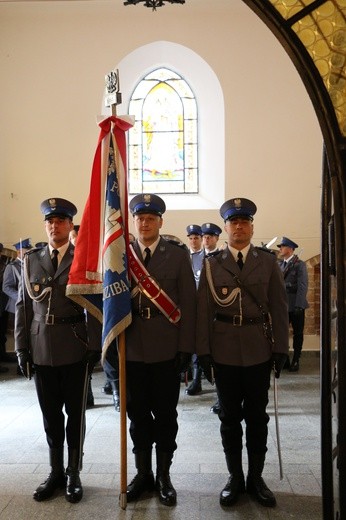 Sztandar dla policji w Przasnyszu
