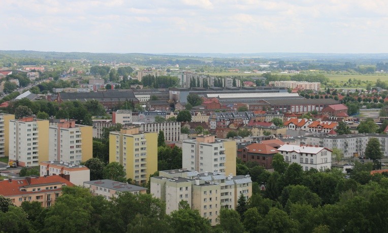 Zobacz Elbląg z góry