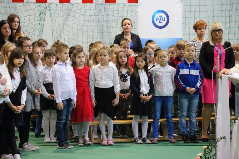 Poświęcenie budynków w ZS Katolickich w Malborku