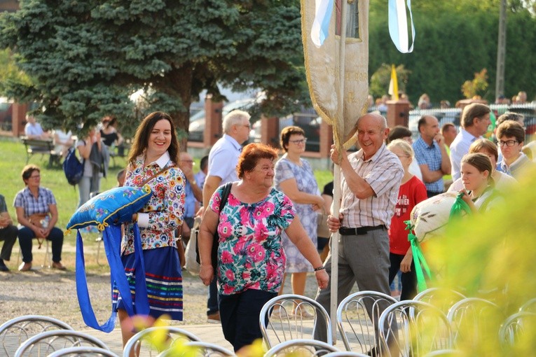 Pielgrzymi w Skępem