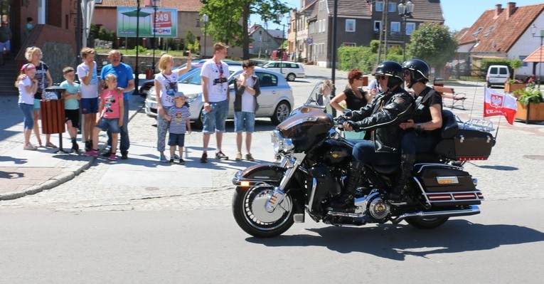 Motocykliści opanowali Tolkmicko