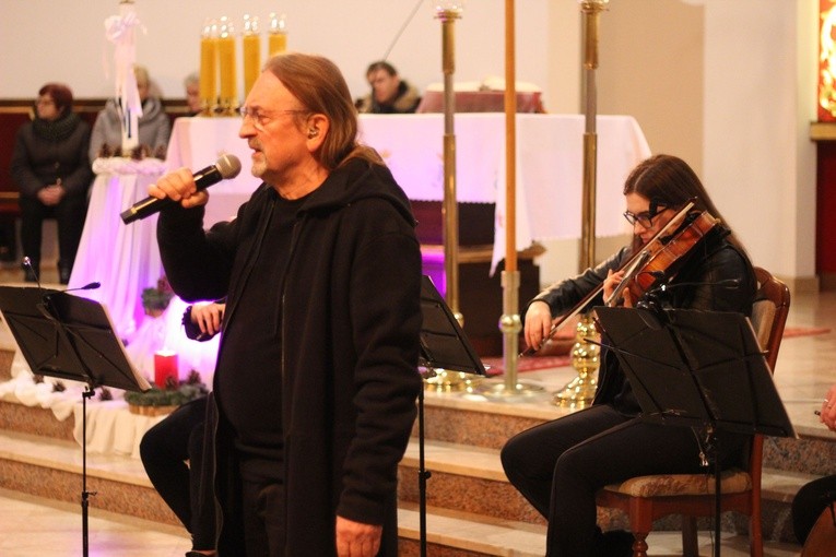 Marek Piekarczyk w Skępem.