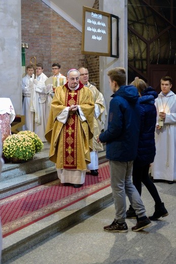 Symbole ŚDM - parafia św. Jerzego