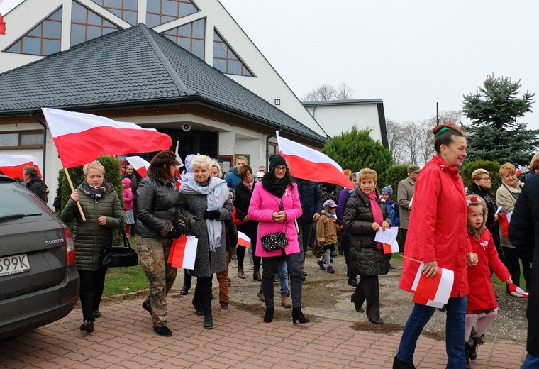 Mikoszewo - 100. rocznica odzyskania przez Polskę niepodległości