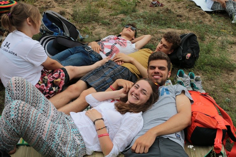 Pierwszy dzień pielgrzymki - przedpołudnie