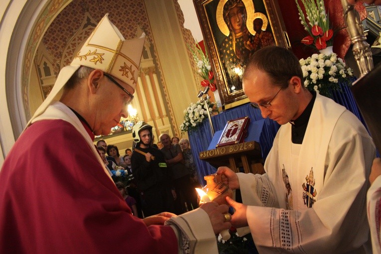 Raciąż. Nawiedzenie w parafii św. Wojciecha