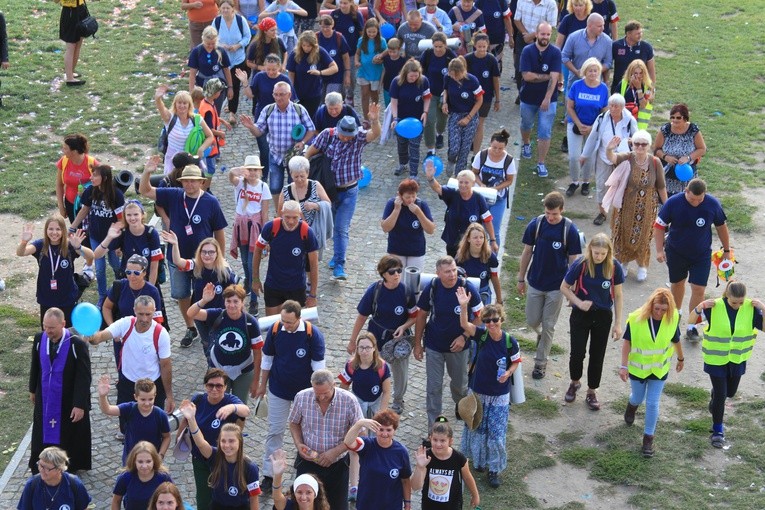 Pielgrzymka 2018. Wejście na Jasną Górę. cz.3