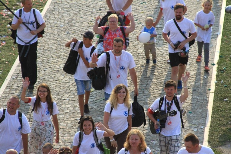 Pielgrzymka 2018. Wejście na Jasną Górę. cz.3
